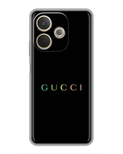 Чохол для OPPO A5 Pro з картинкою «Gucci — неоновий мінімалізм»