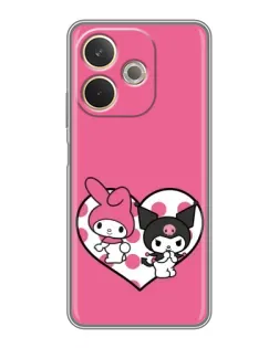 Чохол для OPPO A5 Pro з картинкою «Kuromi та My Melody»