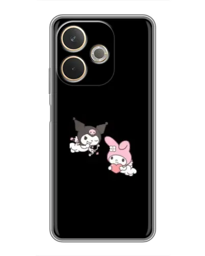 Чохол для OPPO A5 Pro з картинкою «My Melody та Kuromi»