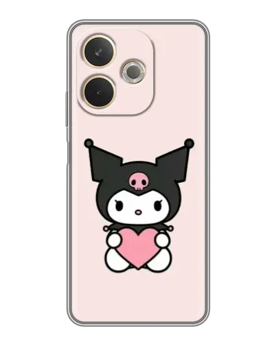 Чохол для OPPO A5 Pro з картинкою «Kuromi та серце»