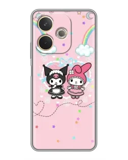Чохол для OPPO A5 Pro з картинкою «My Melody та Kuromi»