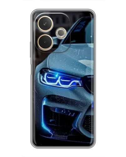 Чохол для OPPO A5 Pro з картинкою «Погляд BMW з синіми фарами» Чохол для OPPO A5 Pro з картинкою «Погляд BMW з синіми фарами»