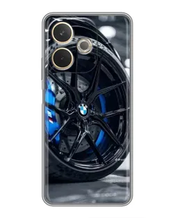 Чохол для OPPO A5 Pro з картинкою «Колесо BMW зблизька»