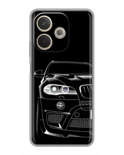 Чохол для OPPO A5 Pro з картинкою «Темний силует BMW»