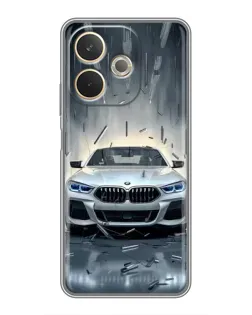 Чохол для OPPO A5 Pro з картинкою «BMW у світлі фар»