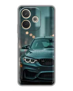 Чохол для OPPO A5 Pro з картинкою «BMW у вогнях міста»