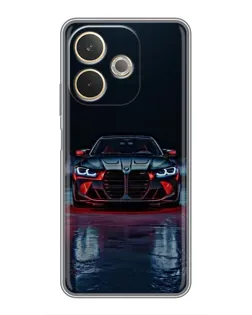 Чохол для OPPO A5 Pro з картинкою «BMW на мокрій дорозі»