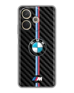 Чохол для OPPO A5 Pro з картинкою «Емблема BMW та карбон»