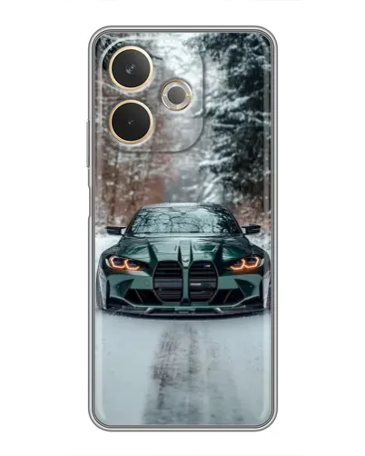 Чохол для OPPO A5 Pro з картинкою «BMW у зимовому лісі» Чохол для OPPO A5 Pro з картинкою «BMW у зимовому лісі»