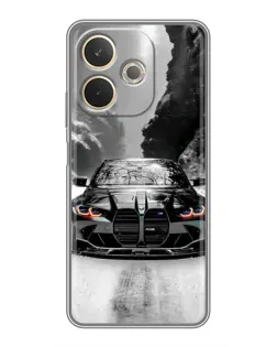 Чохол для OPPO A5 Pro з картинкою «BMW — акварельний дрифт»