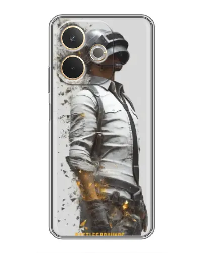 Чохол для OPPO A5 Pro з картинкою «PUBG — боєць у пилу»