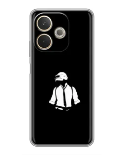 Чохол для OPPO A5 Pro з картинкою «PUBG — білий шолом»