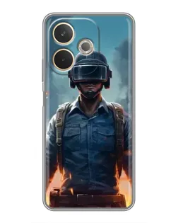 Чохол для OPPO A5 Pro з картинкою «PUBG — реалістичний герой»