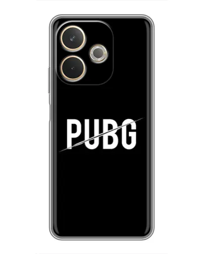 Чохол для OPPO A5 Pro з картинкою «PUBG — білий логотип»