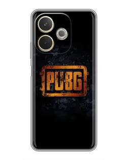 Чохол для OPPO A5 Pro з картинкою «PUBG — золотий логотип»