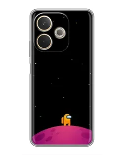 Чохол для OPPO A5 Pro з картинкою «Самотній герой на планеті»