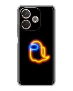 Чохол для OPPO A5 Pro з картинкою «Among Us неонове сяйво»