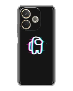 Чохол для OPPO A5 Pro з картинкою «Among Us неон»