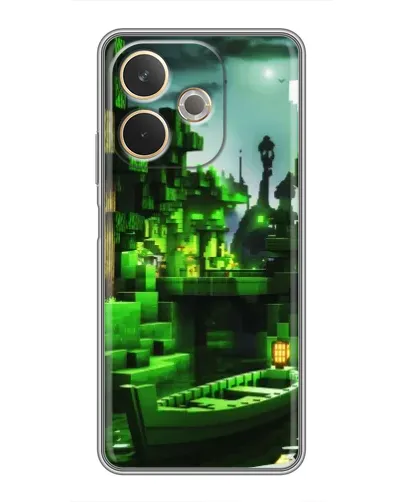 Чехол для OPPO A5 Pro с картинкой «Minecraft лесной пейзаж» Чехол для OPPO A5 Pro с картинкой «Minecraft лесной пейзаж»