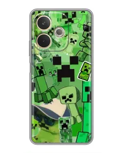 Чохол для OPPO A5 Pro з картинкою «Кріпери Minecraft»