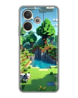 Чехол для OPPO A5 Pro с картинкой «Minecraft летний день»