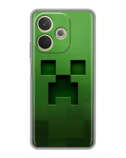 Чехол для OPPO A5 Pro с картинкой «Крипер микро-дизайн»