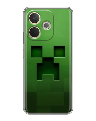 Чехол для OPPO A5 Pro с картинкой «Крипер микро-дизайн» Чехол для OPPO A5 Pro с картинкой «Крипер микро-дизайн»