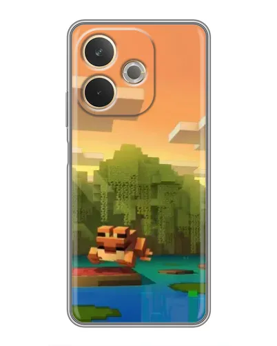 Чехол для OPPO A5 Pro с картинкой «Майнкрафт закат солнца» Чехол для OPPO A5 Pro с картинкой «Майнкрафт закат солнца»