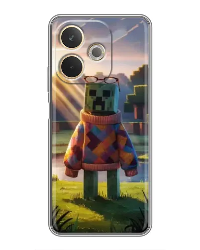 Чехол для OPPO A5 Pro с картинкой «Крипер в свитере» Чехол для OPPO A5 Pro с картинкой «Крипер в свитере»