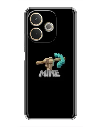 Чехол для OPPO A5 Pro с картинкой «Алмазная кирка» Чехол для OPPO A5 Pro с картинкой «Алмазная кирка»
