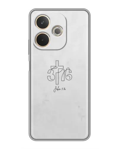 Чохол для OPPO A5 Pro з картинкою «Івана 3:16 Хрест» Чохол для OPPO A5 Pro з картинкою «Івана 3:16 Хрест»