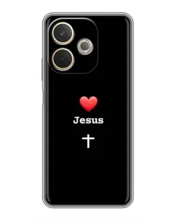 Чохол для OPPO A5 Pro з картинкою «Серце - Jesus» Чохол для OPPO A5 Pro з картинкою «Серце - Jesus»