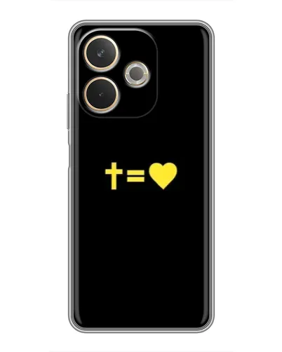 Чохол для OPPO A5 Pro з картинкою «Серце та Хрест» Чохол для OPPO A5 Pro з картинкою «Серце та Хрест»