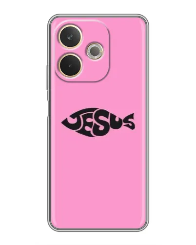 Чохол для OPPO A5 Pro з картинкою «Рожевий символ Jesus» Чохол для OPPO A5 Pro з картинкою «Рожевий символ Jesus»
