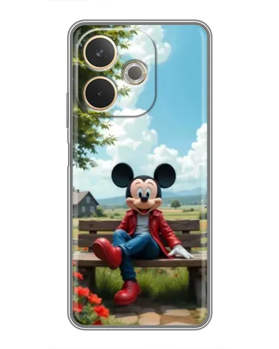 Чехол для OPPO A5 Pro с картинкой «Микки на скамейке» Чехол для OPPO A5 Pro с картинкой «Микки на скамейке»