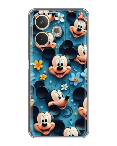 Чехол для OPPO A5 Pro с картинкой «Паттерн Микки и Минни» Чехол для OPPO A5 Pro с картинкой «Паттерн Микки и Минни»