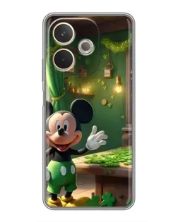 Чехол для OPPO A5 Pro с картинкой «Микки в мастерской»