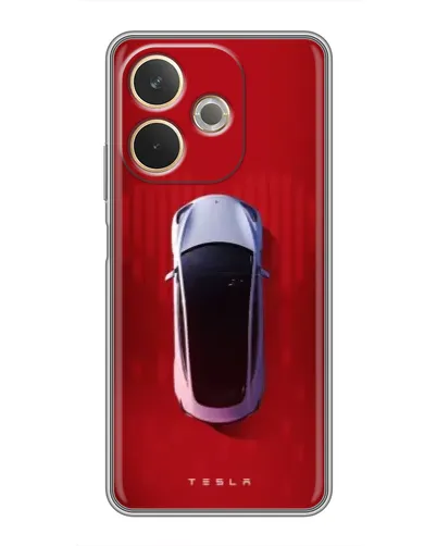 Чохол для OPPO A5 Pro з картинкою «Tesla Top View»