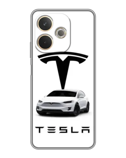 Чохол для OPPO A5 Pro з картинкою «Tesla White Style»