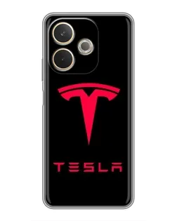 Чохол для OPPO A5 Pro з картинкою «Tesla Red Logo»