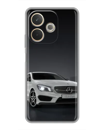 Чохол для OPPO A5 Pro з картинкою «Mercedes AMG GT Silver»