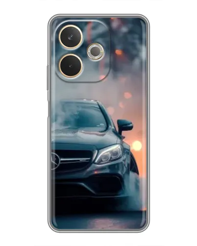 Чохол для OPPO A5 Pro з картинкою «Mercedes — нічне місто»