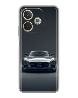 Чохол для OPPO A5 Pro з картинкою «Mercedes на чорному»