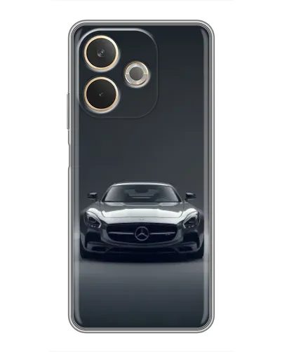 Чохол для OPPO A5 Pro з картинкою «Mercedes на чорному»