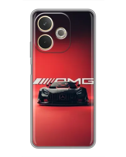 Чохол для OPPO A5 Pro з картинкою «Mercedes AMG — червона лінія»
