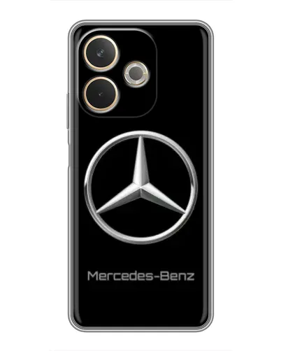 Чохол для OPPO A5 Pro з картинкою «Mercedes Silver Logo»