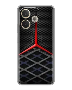 Чохол для OPPO A5 Pro з картинкою «Mercedes Carbon Grid»