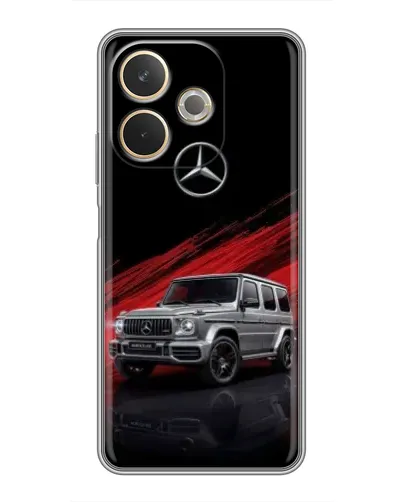 Чохол для OPPO A5 Pro з картинкою «Mercedes G-Class червоний»