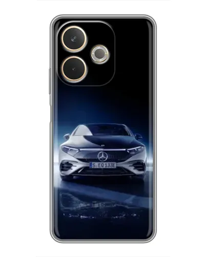 Чохол для OPPO A5 Pro з картинкою «Нічний Mercedes EQ»