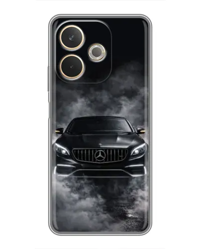Чохол для OPPO A5 Pro з картинкою «Mercedes у диму»